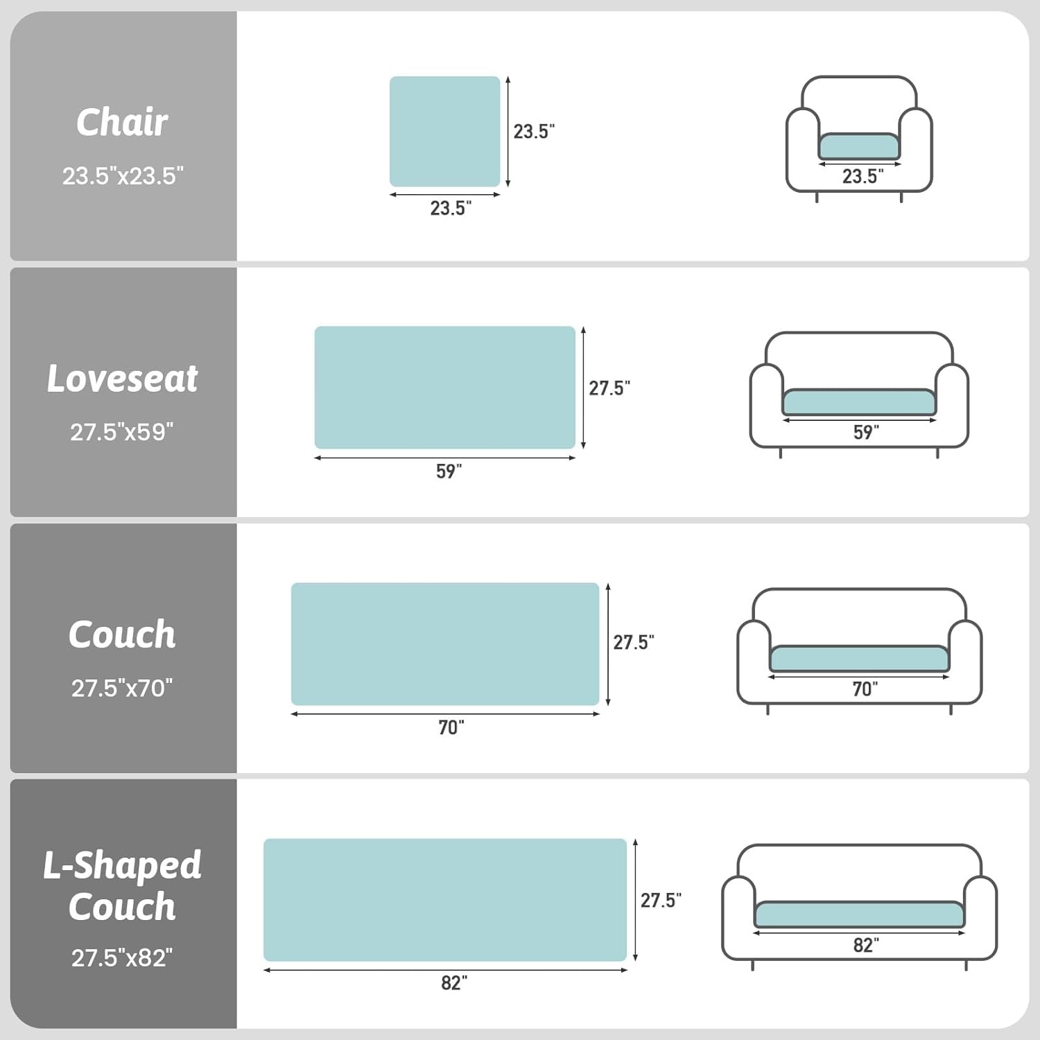image:imageCOZY KISS Couch Cover for Dogs Washable Ultra Soft Faux Fur Pet Sofa Pad for Car Seat Protector Liquid Pee Proof Cat Mat Warm Pad for Dresser Top 275x59 inch Tie Dye GreyTie Dye Blue