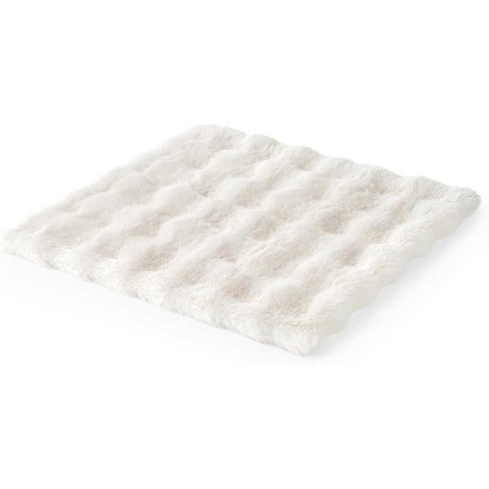 image:imageCOZY KISS Couch Cover for Dogs Washable Ultra Soft Faux Fur Pet Sofa Pad for Car Seat Protector Liquid Pee Proof Cat Mat Warm Pad for Dresser Top 275x59 inch Tie Dye GreyCream