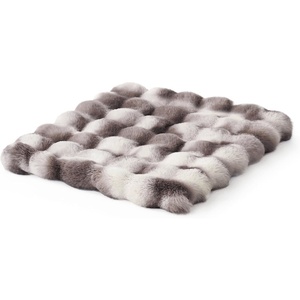 image:imageCOZY KISS Couch Cover for Dogs Washable Ultra Soft Faux Fur Pet Sofa Pad for Car Seat Protector Liquid Pee Proof Cat Mat Warm Pad for Dresser Top 275x59 inch Tie Dye GreyTie Dye Grey