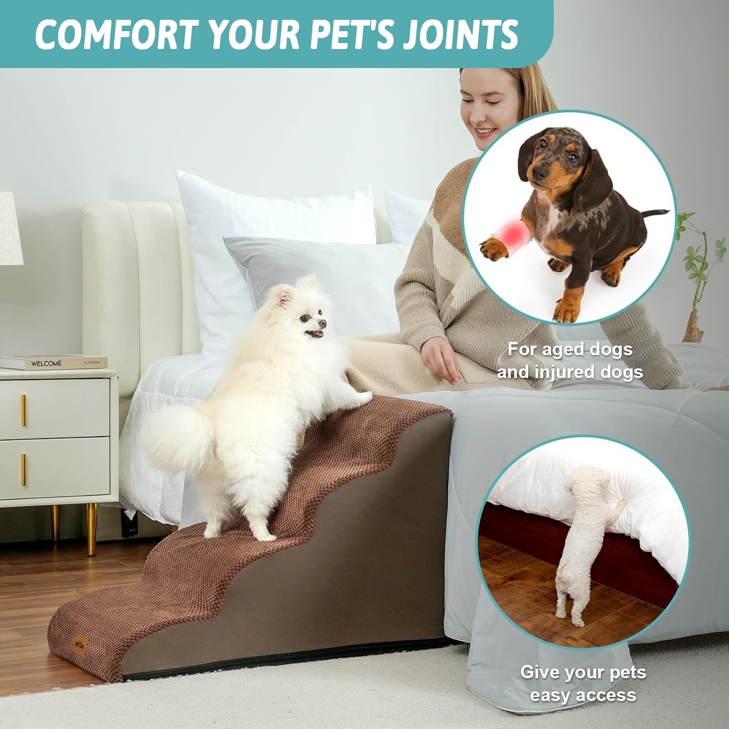 image:imageDog Stairs Step Ramp for Dogs Cats