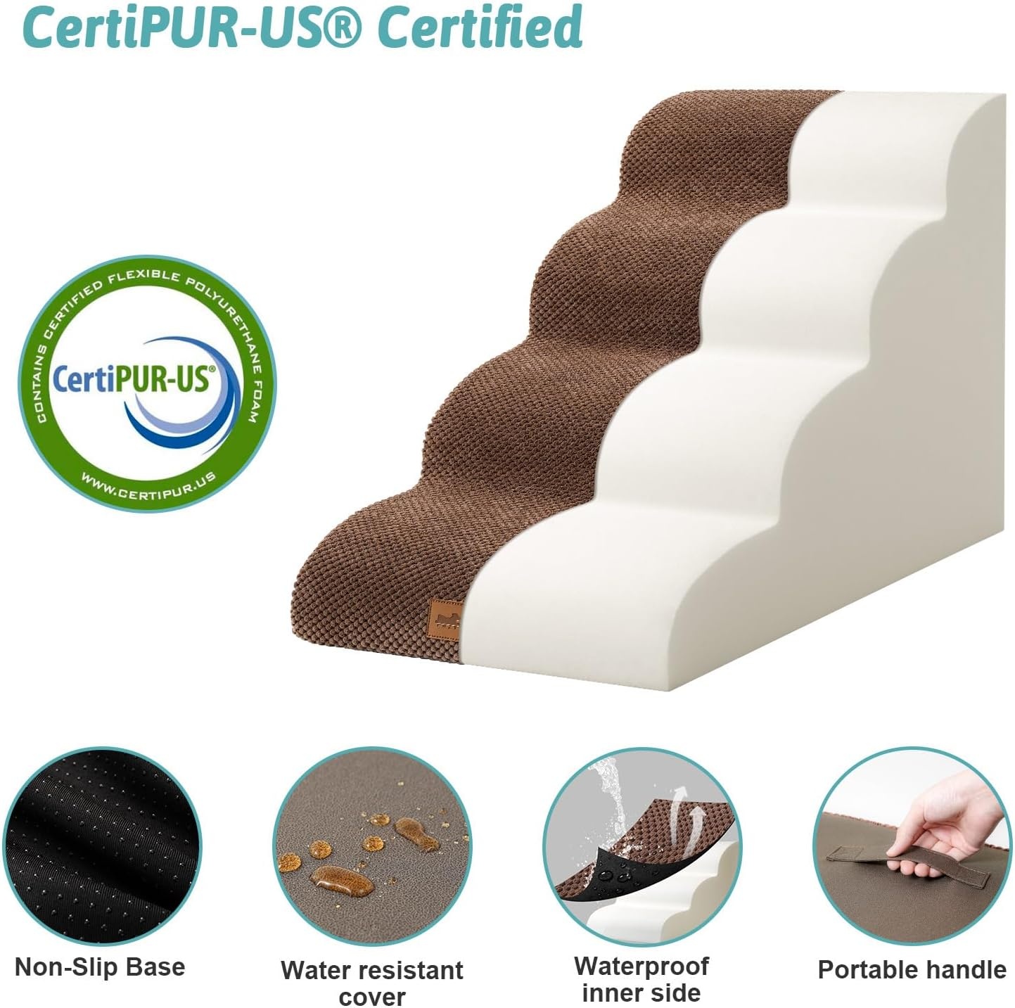 image:imageDog Stairs Step Ramp for Dogs Cats