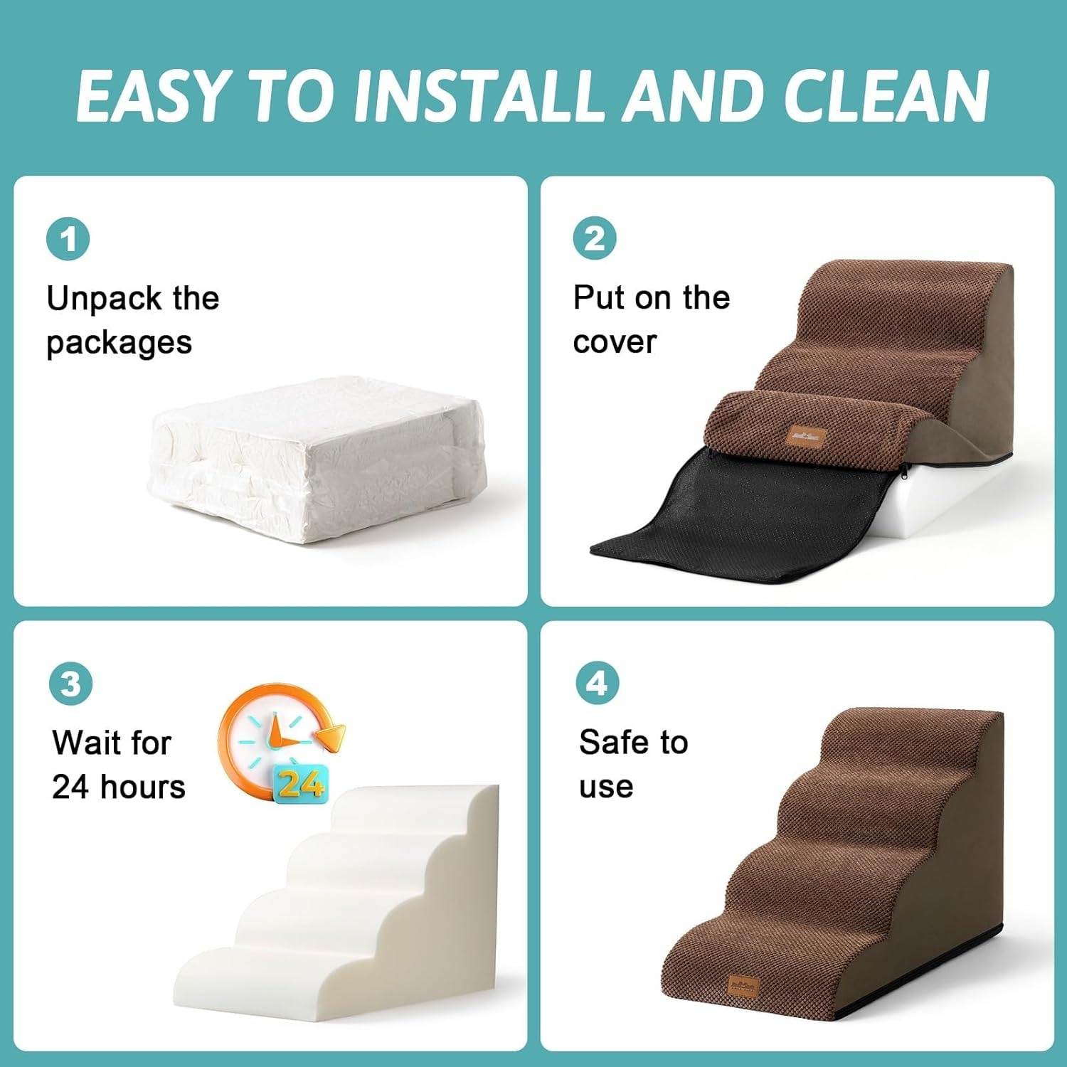 image:imagePet Stairs for High Beds and Couch