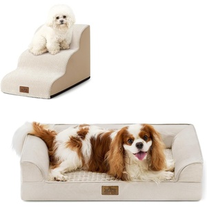 image:imageCOZY KISS Dog Stairs and Orthopedic DOD Bed